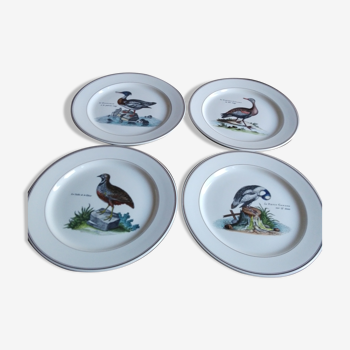 Lot of 4 plates Villeroy and Boch paradiso