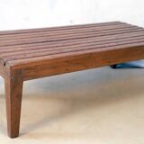 Old Burmese teak bench