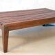 Old Burmese teak bench