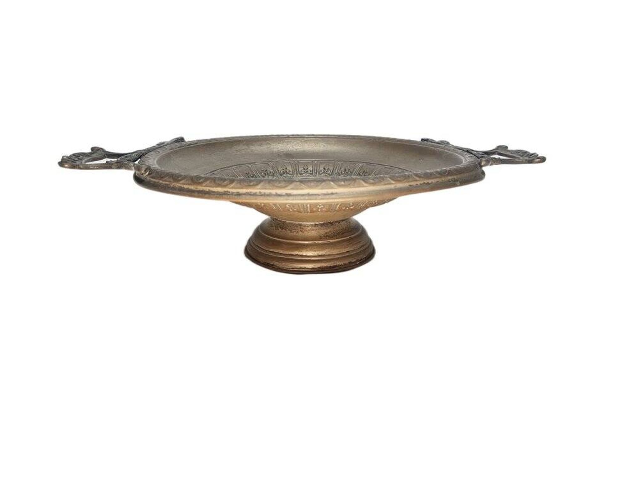 Art Nouveau fruit bowl on stand, Sweden, 1900s