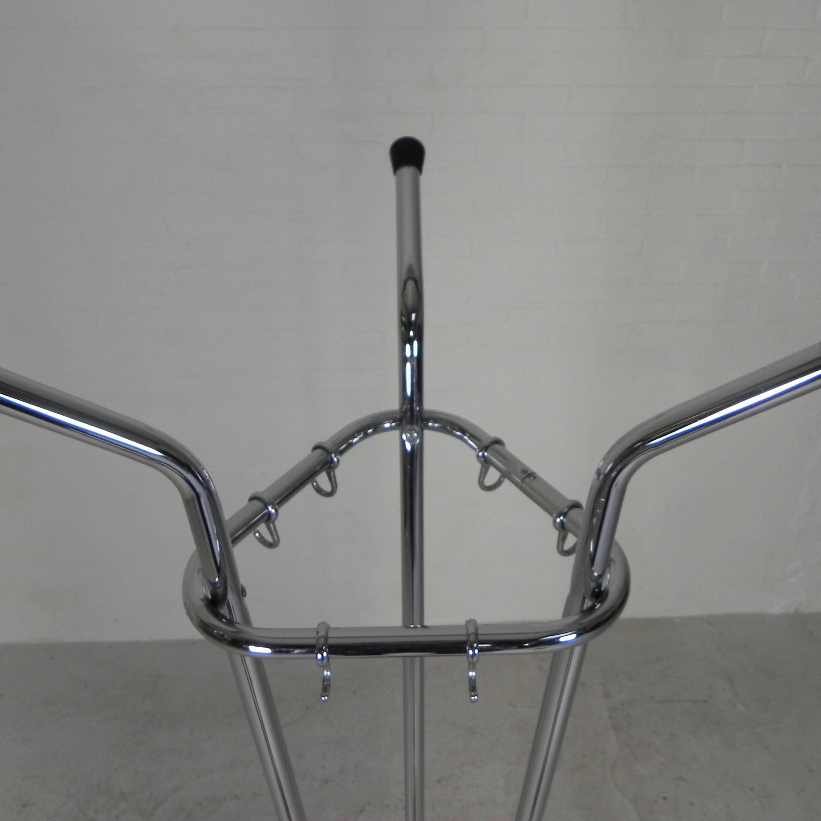 Sturdy standing Tubax coat rack, 1960s