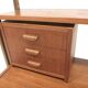 Teak secretary designed in Sweden in the 1960s.