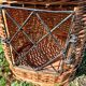 Panier ancien/ porte bouteilles