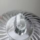 Small vintage/antique pressed glass dessert or cheese dome