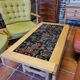 vintage modular table in oak GILLERME and CHAMBRON