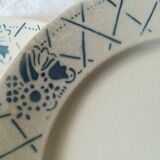 6 Badonviller dessert plates
