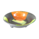 Fruit cup in black ceramic matte