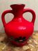 Vintage 1960s ceramic amphora vase H 27 cm