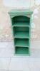 painted shelf storage furniture
