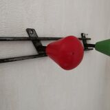 Vintage wall coat rack