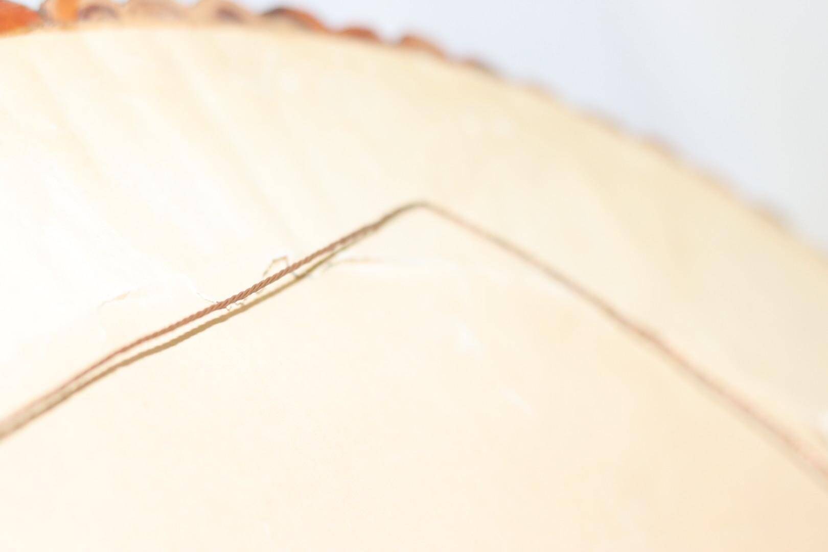 Miroir suédois vintage en bois