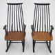 Rocking-chairs en hêtre de Varjosen Puunjalostus dans les années 1960, Finlande