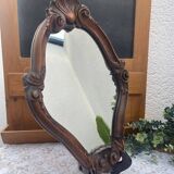 Miroir en Bois Sculpté – Style Baroque / Rocaille - Rococo