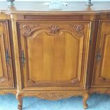 Varnish cherry varnished buffet