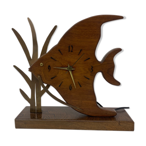 Horloge poisson teck