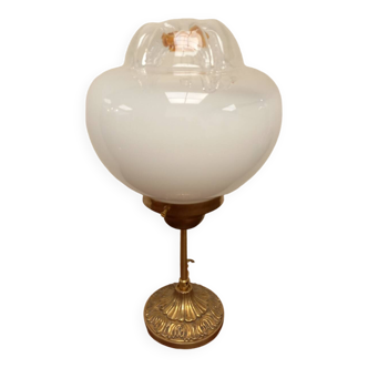 Murano globe table lamp
