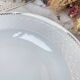 BAVARIA white and gold porcelain deep dish, "Annabell" model -