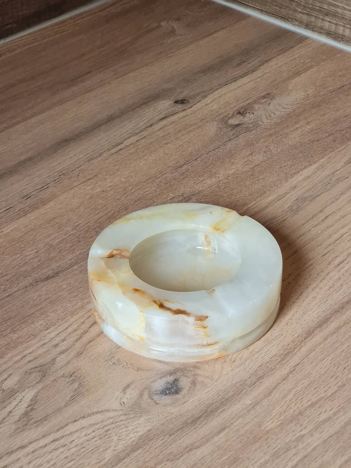Vintage onyx ashtray/empty pocket