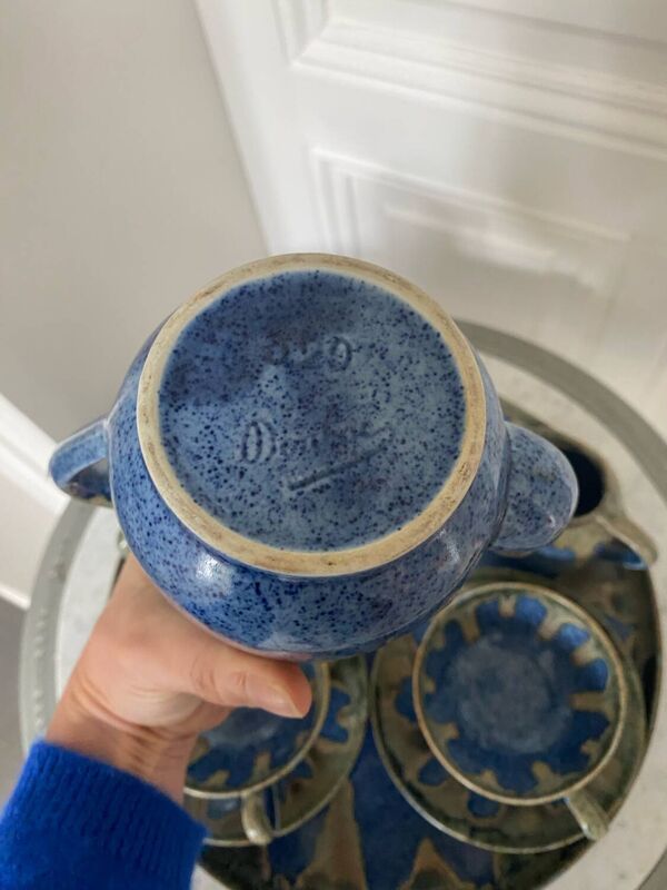 Service à thé art nouveau Denbac