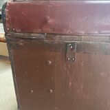 Grande Malle « au bon marché Paris » vintage des années 1900