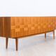 Grand buffet Mid-Century en noyer