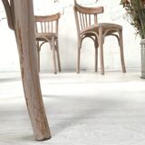 Suite of six bistro chairs