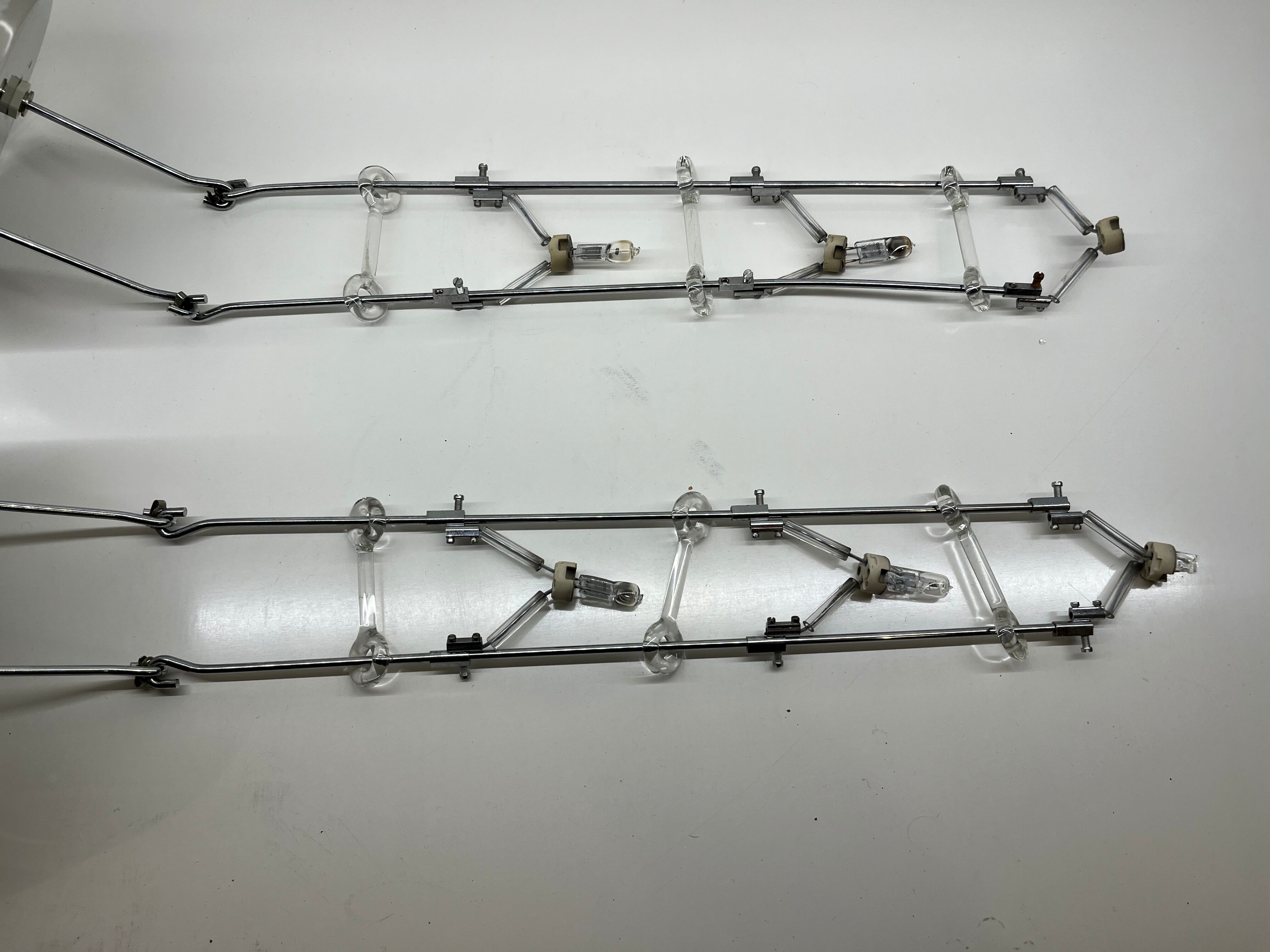 Pair of Scintilla Suspensions by Livio and Pier Giacomo Castiglioni Fontana Ar