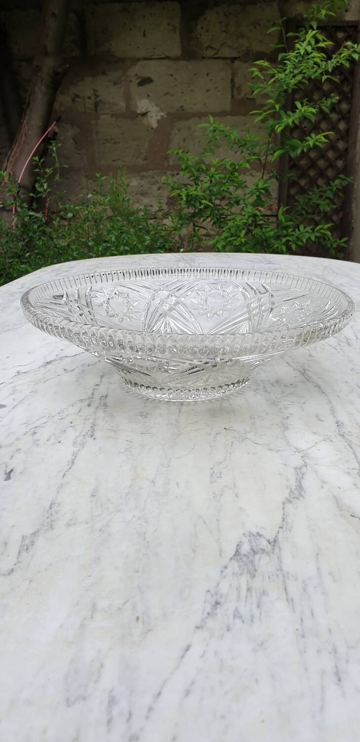 Crystal salad bowl 29cm