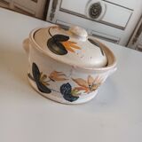 Soupière céramique craquelé vintage