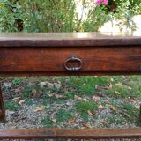 Old oak farmhouse table