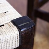 Set of 4 low stools