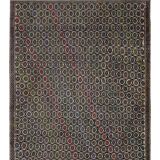 Vintage Turkish Oushak Handwoven Rug 147x211 cm