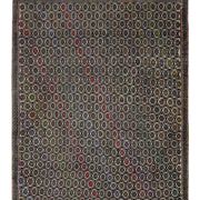 Tapis vintage turc de oushak tissé à la main 147x211 cm