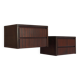 Set of hanging bedside cabinets, Danish design, 1970s, production: Denmark