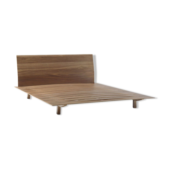 Sottiletto bed in bleached beech