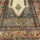 Vintage Turkish Silk & Wool  Rug , 186 x 120 cm
