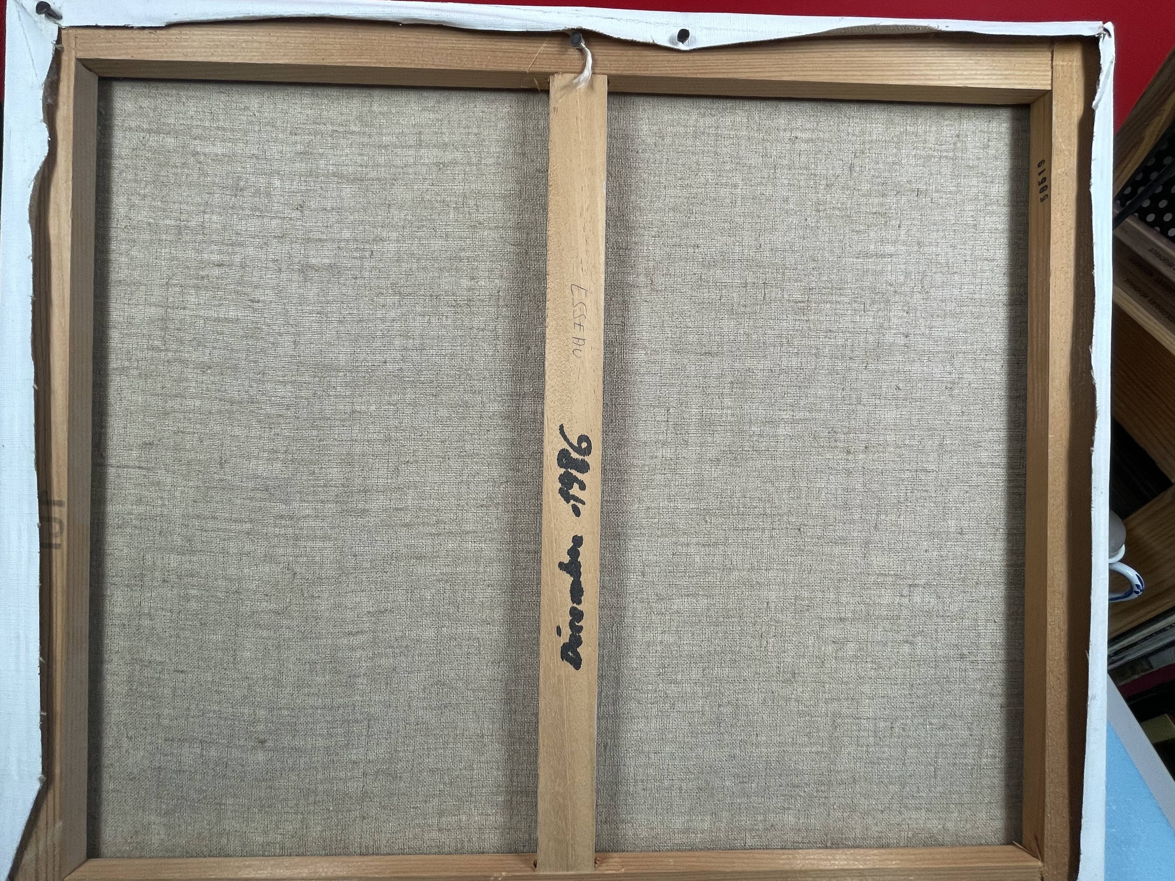 Acrylic Painting or Oil on canvas Dancer, little rat! signed Esseau