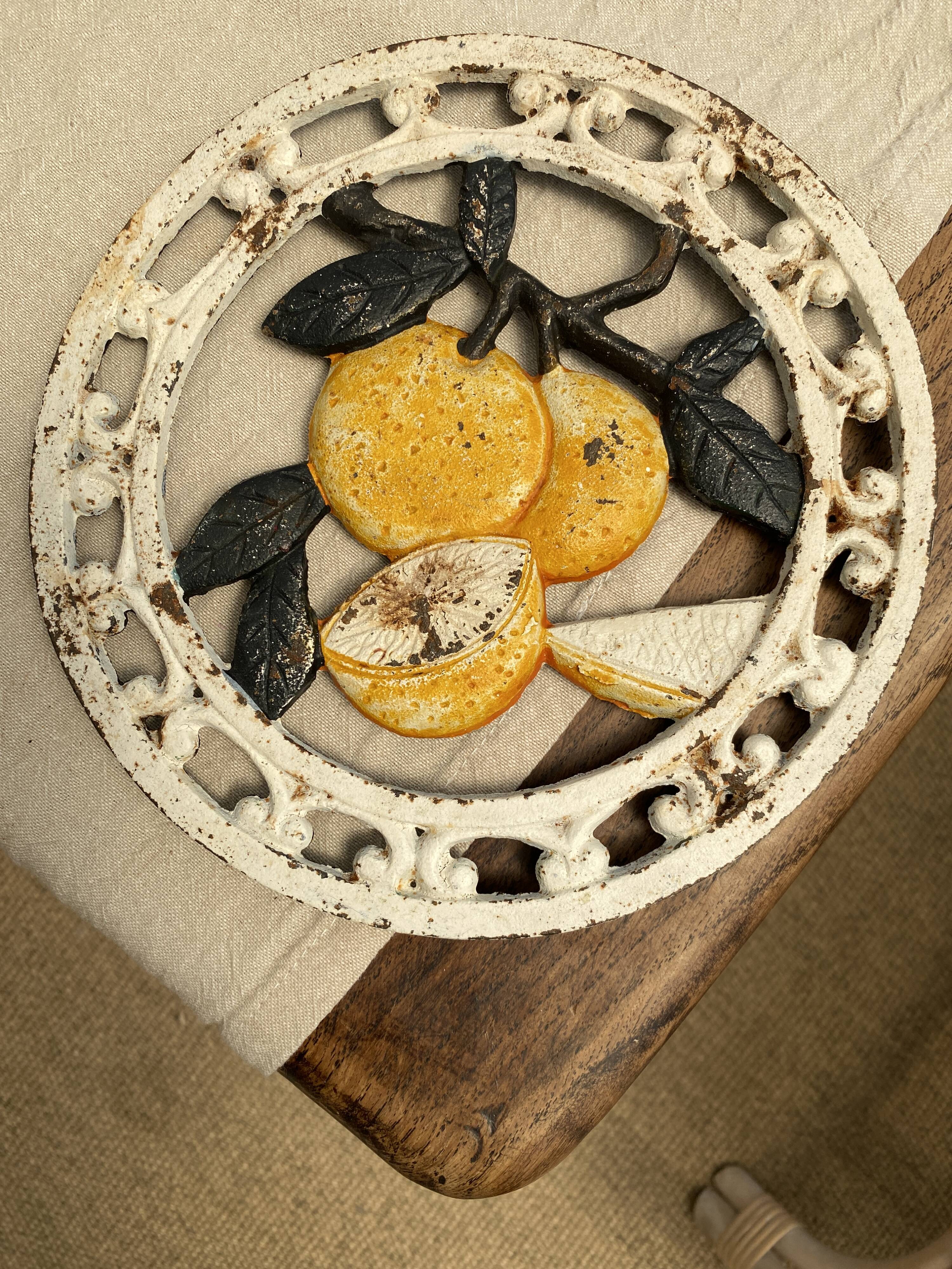 Cast iron trivet