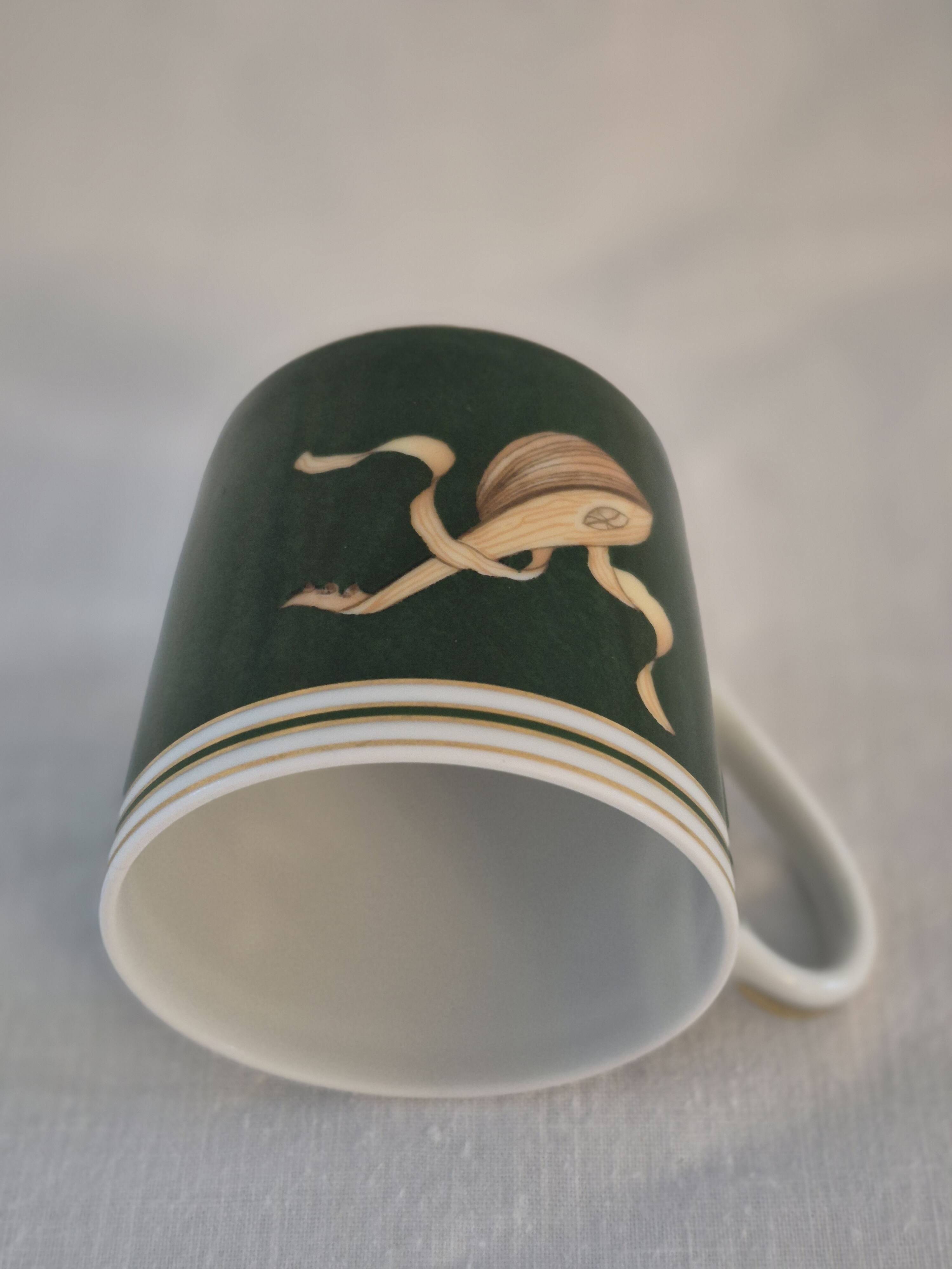 Litre porcelain cup from limoges bernardaud model kent a467