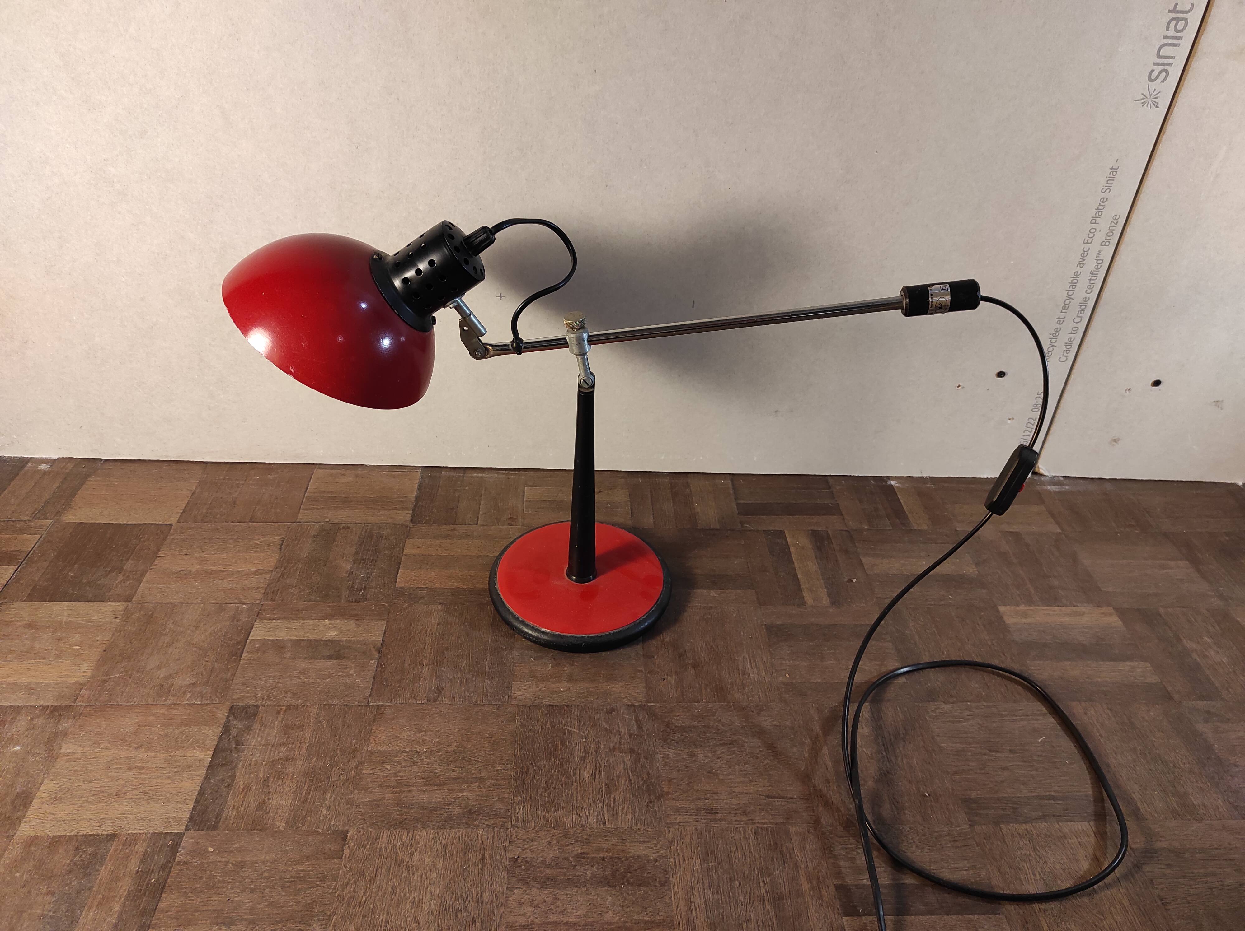 Aluminor articulated office lamp