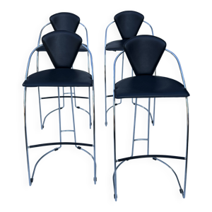 4 tabourets de bar post-modernes