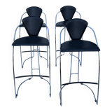 4 Post Modern Bar Stools