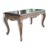 Églomisé glass coffee table