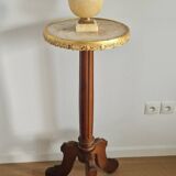 Louis xvi style high pedestal table