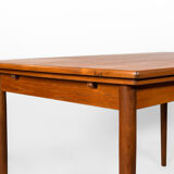Mid Century Scandinavian Extendable Dining Table made of teak, Denmark, circa 1970