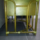 Desk with 2 drawers rattan