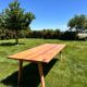 Dining table tip toe for 10 people.