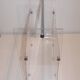 Porte revue en plexiglas de David Lange vintage