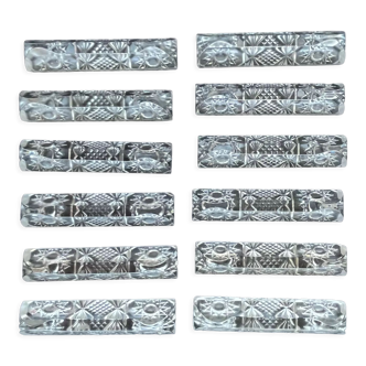 Porte couteaux en cristal