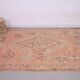 Pink Vintage Moroccan Rug 180 x 344 cm - Berber Wool Rug - Handmade Rug